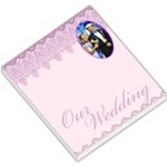 Purple Patterned Wedding - Small Memo Pads