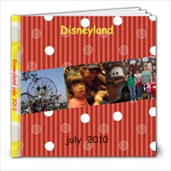 DISNEYLAND BACKGROUND - 8x8 Photo Book (39 pages)