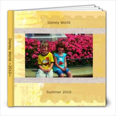 Disney World Trip Book - 8x8 Photo Book (20 pages)