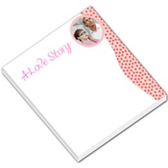 Love Story Dotted Sidebar - Small Memo Pads