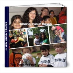 Shariq s Fourth Year - 8x8 Photo Book (39 pages)