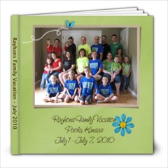 Family Vacation 2010 - 8x8 Photo Book (20 pages)