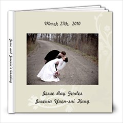 Jesse and Josenia s Wedding - 8x8 Photo Book (39 pages)