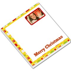 Yellow Border with Gift Boxes - Small Memo Pads