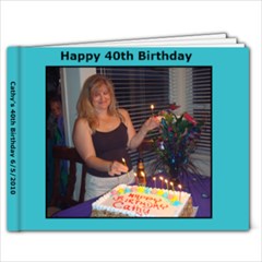 Cathy s 40th - 9x7 Photo Book (20 pages)