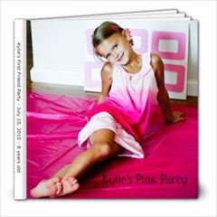 Kylie s Pink Party - 8x8 Photo Book (39 pages)