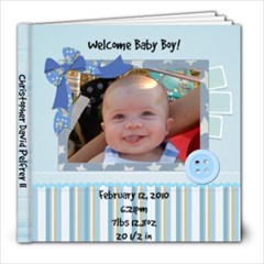 Book About Little Chris - 8x8 Photo Book (20 pages)