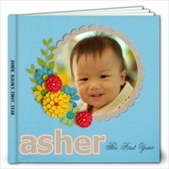 Asher s Babyhood Years - 12x12 Photo Book (20 pages)