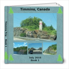 Timmins Book 1 - 8x8 Photo Book (20 pages)