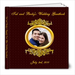 BeckyandTedGuestbook - 8x8 Photo Book (20 pages)