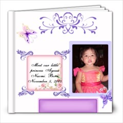 The cute princess - 8x8 Photo Book (39 pages)