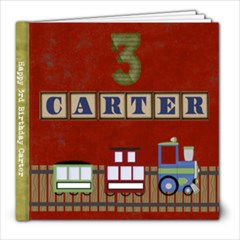 Carter s 3rd Birthday - 8x8 Photo Book (20 pages)