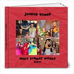 Joey Autograph Book - 8x8 Photo Book (39 pages)