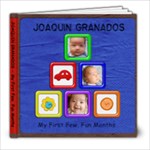 Joaquin s First Few Months - 8x8 Photo Book (20 pages)