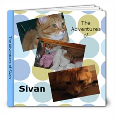 The Adventures of Sivan photo book - 8x8 Photo Book (20 pages)