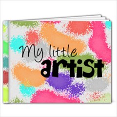 My little artist - 9x7 Photo Book (20 pages)