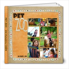 Pet Zoo - Festa Dimitri 1 aninho - 8x8 Photo Book (20 pages)