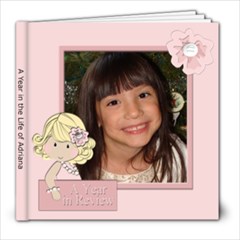 Adriana Calendar Girl Book - 8x8 Photo Book (20 pages)