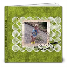 Derek Year 2007-2008 - 8x8 Photo Book (100 pages)