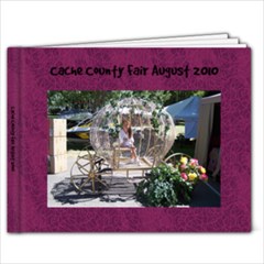 Cache County Fair August 2010 - 9x7 Photo Book (20 pages)
