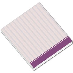 Purple Line Background - Small Memo Pads