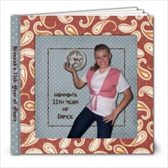 Hannah s 11th Year of Dance - 8x8 Photo Book (39 pages)