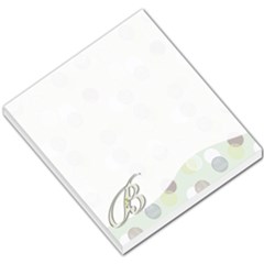 B Monogramed Memo Pad - Small Memo Pads