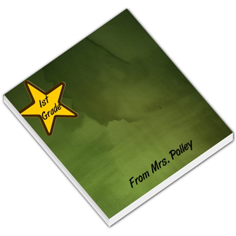 Star Memo Pad By Michelle Polley