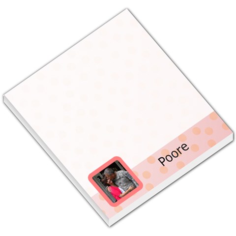 Note Pad By Terrie West Poore