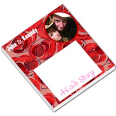 me and kassidy - Small Memo Pads