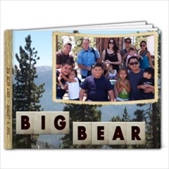 Big Bear 2010 - 9x7 Photo Book (20 pages)