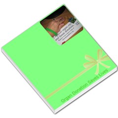 organ donation saves lives - Small Memo Pads