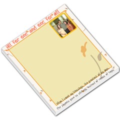 All for one and one for all! - Small Memo Pads