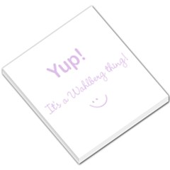 Memo Pad Small - Wahlberg Thing - Small Memo Pads