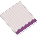 Purple Line Background - Small Memo Pads