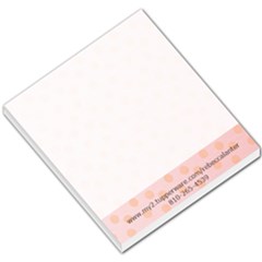 pink theme - Small Memo Pads