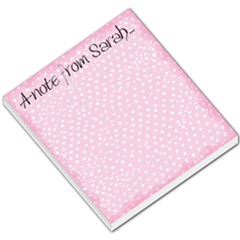 sarah note pad - Small Memo Pads