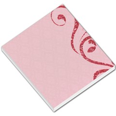 Memo pad, pink with glitter - Small Memo Pads
