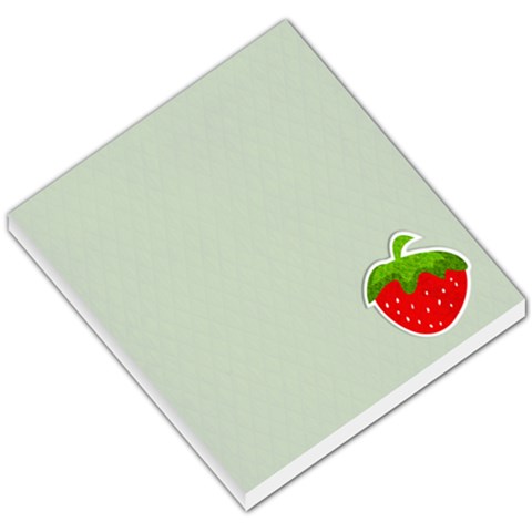 Memo Pad, Strawberry By Mikki