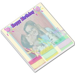 happy birthday template - Small Memo Pads