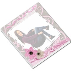 pretty pink memo pad - Small Memo Pads