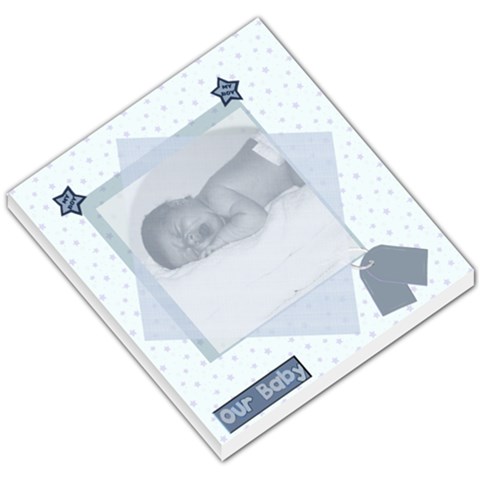 Our Baby Boy Memo Pad By Danielle Christiansen