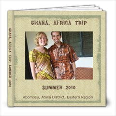 Ghana Africa - 8x8 Photo Book (20 pages)