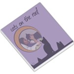 Cats on the roof - MEMO PAD - Small Memo Pads