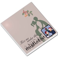 Kiss me under the mistletoe - MEMOPAD - Small Memo Pads