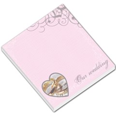 Our wedding - MEMO PAD - Small Memo Pads