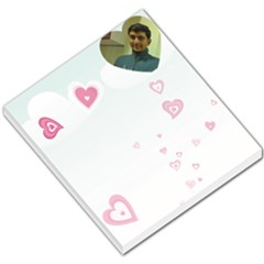 heart small memo pad - Small Memo Pads