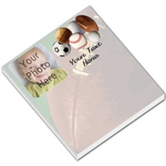 sports memo pad - Small Memo Pads