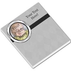 Silver Memo Pad