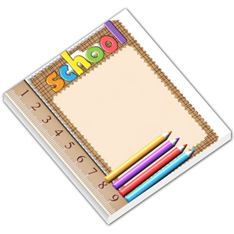 School Memo Pad By Ashwin